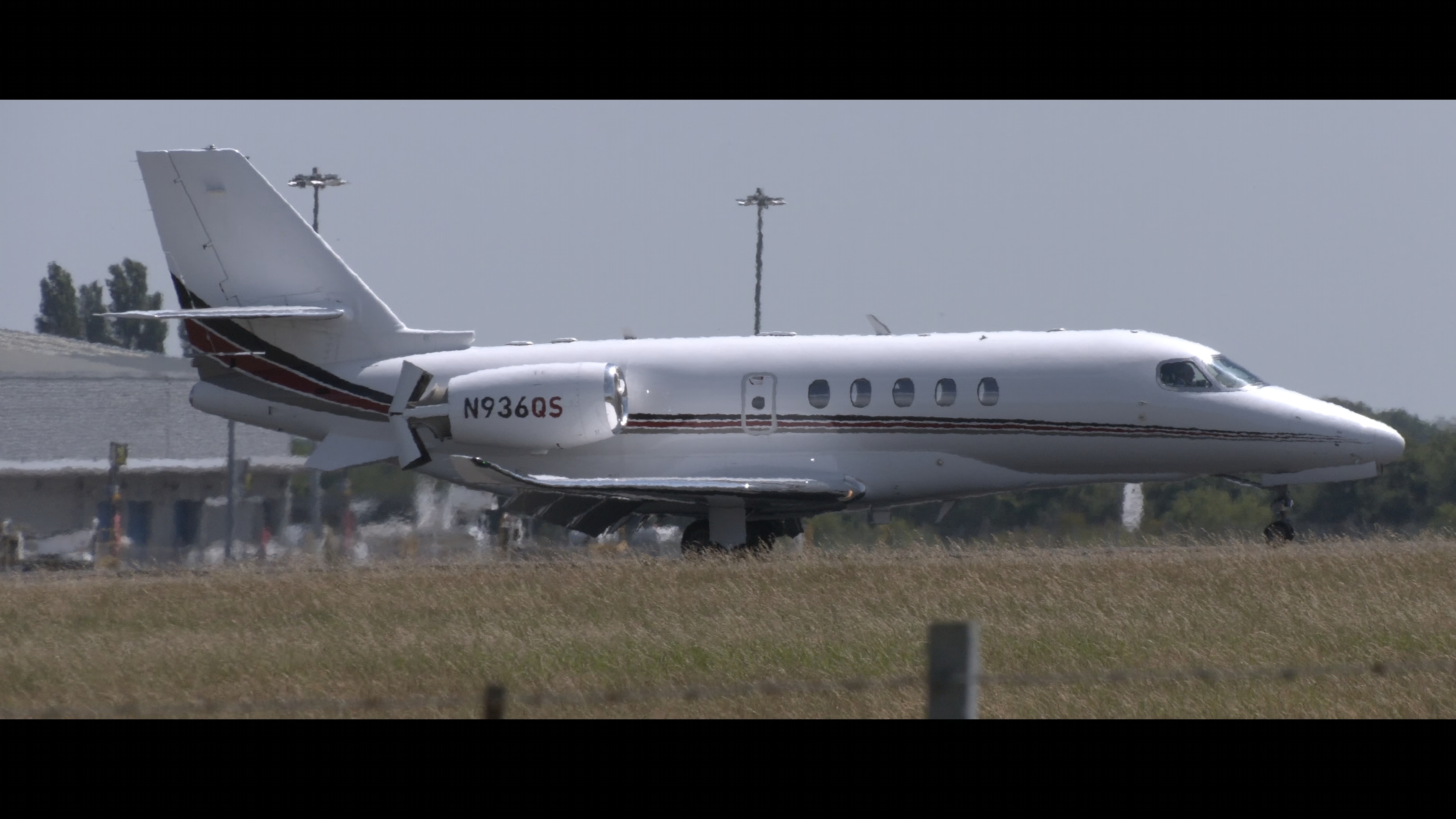 NetJets Cessna Citation Latitude Landing at Stansted